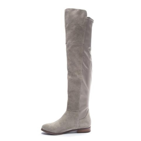 Chinese Laundry Shoes - Chinese Laundry Robin Over the Knee Suede Boot